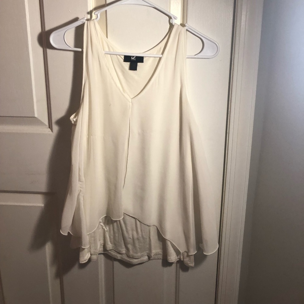All white blouse